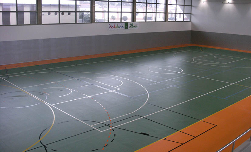 Suelos deportivos - pavimento vinilico - Sportex