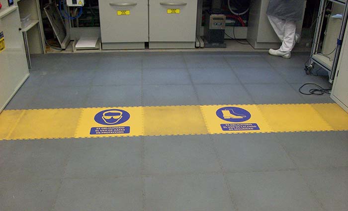 pvc paving - pictograms - Traficline