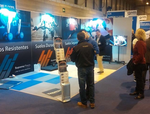 Suelos deportivos de Supreme Floors en feria Gym Factory