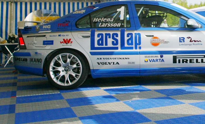 Car paddocks flooring - outdoor flooring for car paddocks - Bergo
