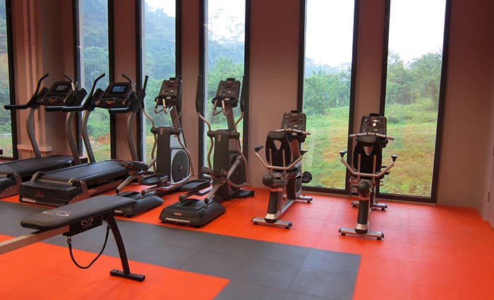 Suelo apra sala de maquinas - Suelo para gimnasio - Traficline