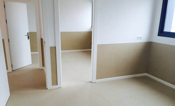Hospital vinyl flooring - Acoustical flooring - Acoustyl