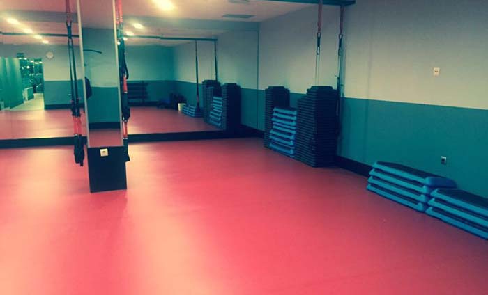Gymnasium flooring - Vinyl floor covering in rolls - Sportex