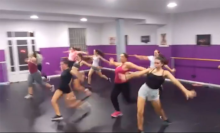 Dance-class floor---Smooth-color-floor---Acoustyl