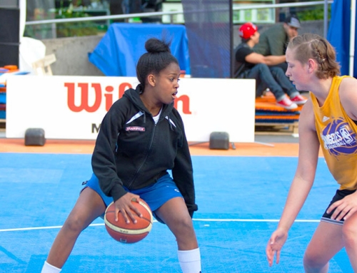 La Federación sueca de baloncesto elige las losetas Bergo para sus pistas 3×3