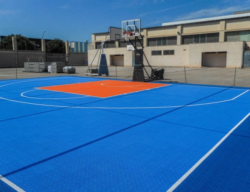 El Poliesportiu Príncipes de España en Mallorca instaló los suelos deportivos Bergo