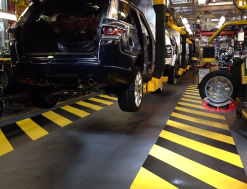 Suelos industriales Modulfix para fábricas