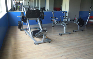 Revestimiento de paredes protector vinilos pared azul Suprawall