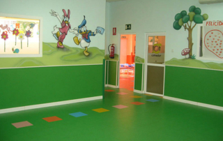 Vinilo pared guarderia revestimiento mural Suprawall