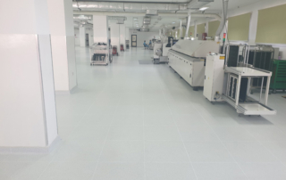 Pavimento vinilo conductor control cargas electroestáticas Conducta