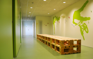 Suelo acústico fácil limpieza hotel Acoustyl