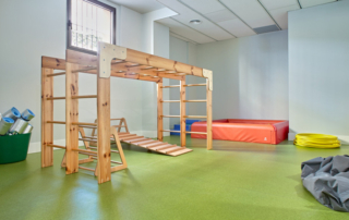 Suelo PVC aislamiento fónico Acoustyl guardería