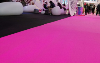 Moqueta ferial todos colores - Expo