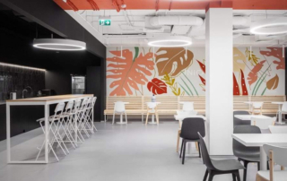 Suelo autoportante 5mm para oficinas - Decosquare