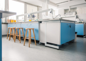 Suelos de pvc Infinity para laboratorios principal