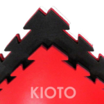 Tatami para dojo taekwondo Kioto 40 negro rojo