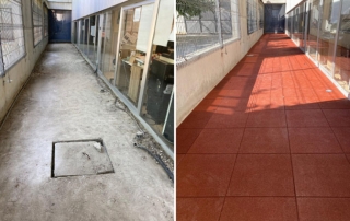 Baldosas Supragom para parques infantiles