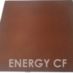 Losetas deportivas de caucho para peso libre Energy CF 10 rojo