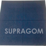 Pavimento para parque infantil amortiguador Supragom 40 azul