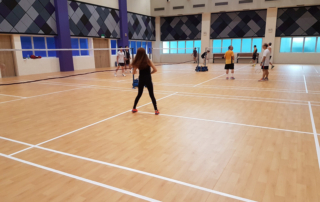 Polideportivo con suelo deportivo vinilo Sportex
