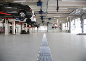 Suelo taller coche fácil instalación Modulfix principal