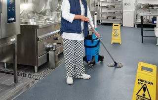 Suelos antideslizantes de vinilo para cocinas suprasafe r12