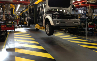 Pavimentos industriales Modulfix instalación sin parar su actividad