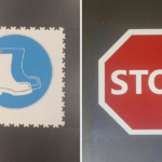 Suelo con pictogramas señales Modilfix