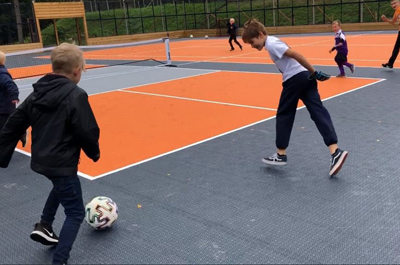 suelo deportivo exterior futsal balonmano basquet Bergo Ultimate