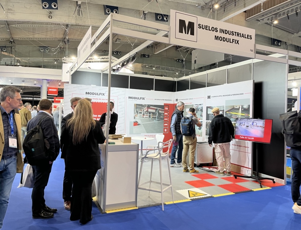 Advanced Factories trade show booth