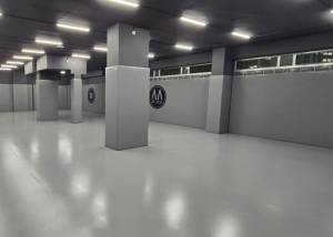 Tatami continuo gris para Tae-Kwon-Do