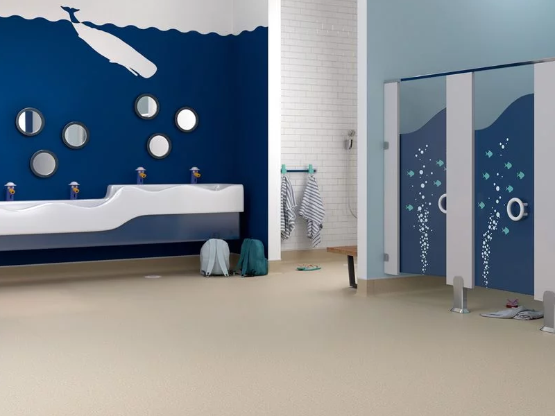 pavimento-antideslizante-limpio-para-vestuarios-y-duchas-hydrosafe-r11 Suelo seguro en vestuario Hydrosafe R11