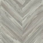 Parquet de vinilo espiga gris aislante acústico 19 decibelios para hoteles, pasillos, recepción Bosco Sound