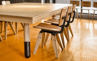 Suelos de caucho para sala de reuniones Podium